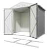 Patiowell 6x4 Metal Shed with Floor Frame